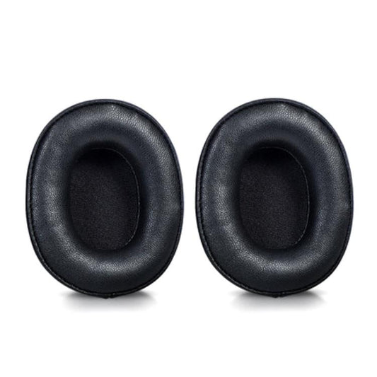 2pcs Sponge Earmuffs Replacement Earpads For ATH-SR5 / SR5BT, Style:Black Lambskin by bashfashion