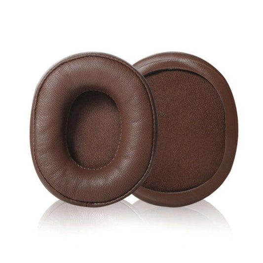 2pcs Sponge Earmuffs Replacement Earpads For ATH-SR5 / SR5BT, Style:Brown Lambskin by bashfashion