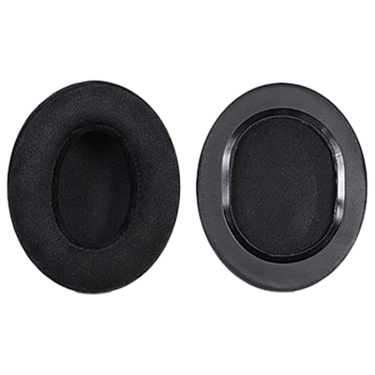 2pcs Velvet Slip-on Type Earphone Covers For Brainwavz HM5(Black) by bashfashion
