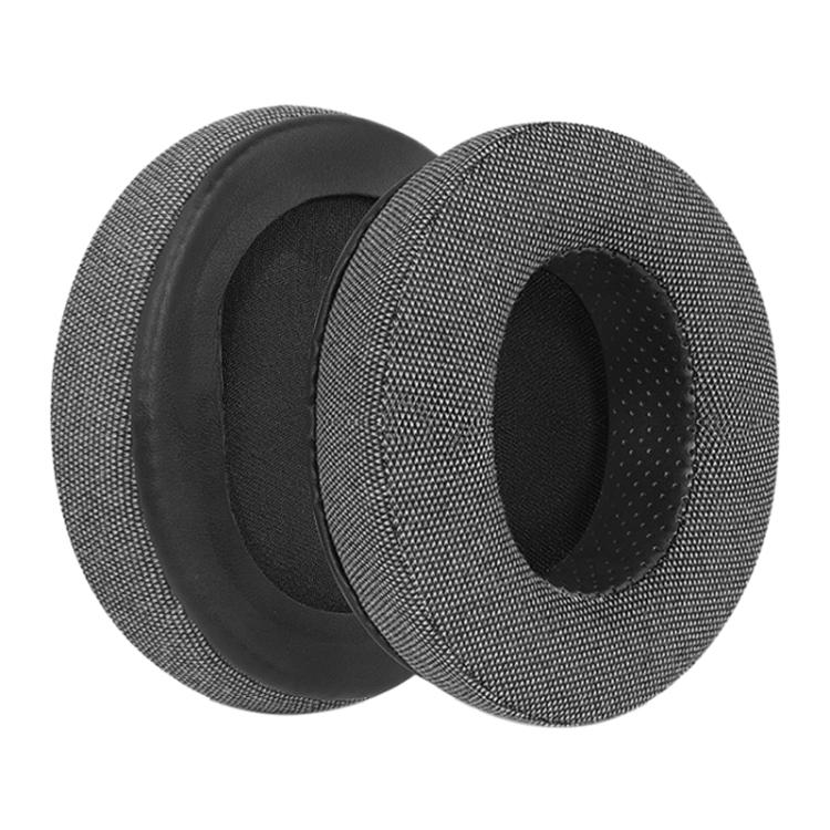 2pcs Skin-friendly Cloth Slip-on Type Earphone Covers For Brainwavz HM5(Black) by bashfashion