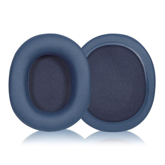 2pcs Sponge Earmuffs Replacement Earpads For Audio-Technica ATH-SR30BT, Style:Blue Protein Leather by bashfashion