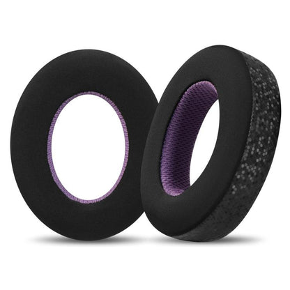 2pcs Ice Gel Replacement Earpads For B&W Px7(Black Purple) by bashfashion