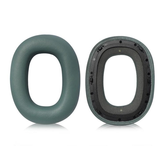 2pcs Sponge Earmuffs Replacement Earpads For B&W Px7 S2 / Px8, Model:Green Protein Leather by bashfashion
