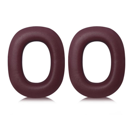 2pcs Sponge Earmuffs Replacement Earpads For B&W Px7 S2 / Px8, Model:Red Lambskin by bashfashion