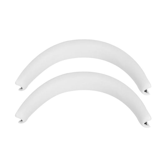 Mesh Cloth Replacement Headband Cover For B&W Px7 S2, Model:Upper + Lower Covers(White) by bashfashion