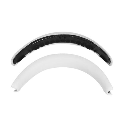 Mesh Cloth Replacement Headband Cover For B&W Px7 S2, Model:Upper + Lower Covers(White) by bashfashion