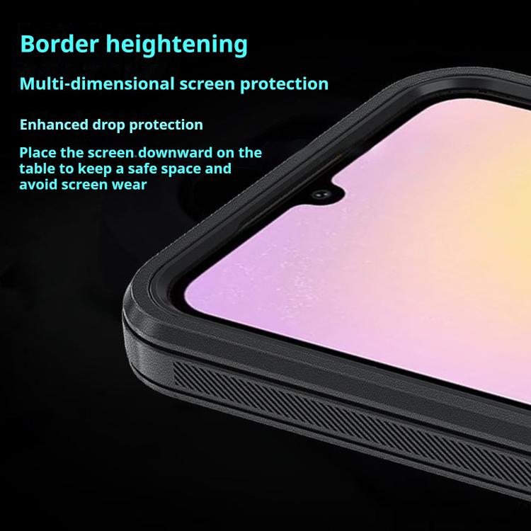 For iPhone 17 Pro Kalebol Shockproof PC Hybrid TPU Phone Case with Back Clip(Black) by Kalebol