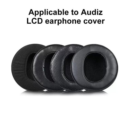 2pcs Sponge Earmuffs Replacement Earpads For Audeze LCD-2 / LCD-3 / LCD-4, Model:Flannel(Black) by bashfashion