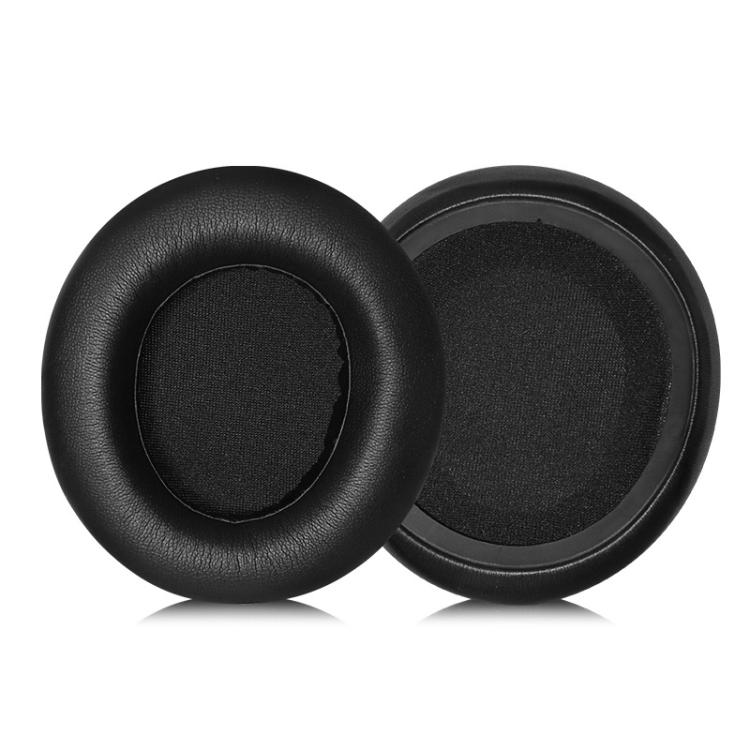 2pcs Protein Leather Earpads For SteelSeries Arctis Nova Wired Headphones(Black) by bashfashion