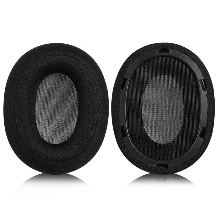 2pcs Snap-on Earpads For Swan AW-85, Material:Football Net Fabric(Black) by bashfashion