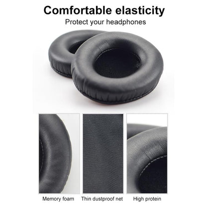 2pcs Protein Leather Earpads For Creative Aurvana Live 1(Black) by bashfashion
