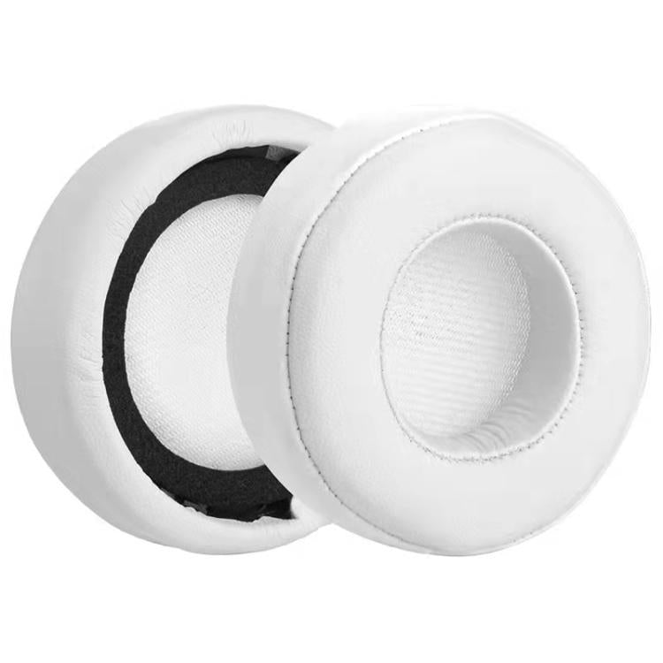 2pcs Protein Leather Replacement Earpads For Beats Studio Pro(White) by bashfashion