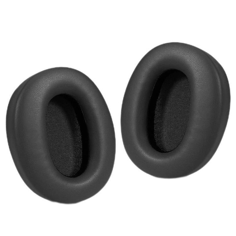 2pcs Protein Leather Replacement Earpads For EDIFIER W820NB / Free Pro / K820NC(Black) by bashfashion