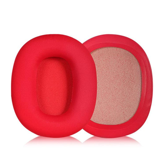2pcs Ice Silk Cloth Replacement Earpads For EDIFIER W800BT / W800X / K800 / K815 / G20(Red) by bashfashion