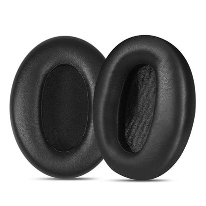 2pcs Protein Leather Replacement Earpads For EDIFIER MT6 Pro(Black) by bashfashion