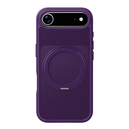 For iPhone Air Kalebol Frosted MagSafe Holder Acrylic Hybrid TPU Phone Case(Purple) by Kalebol