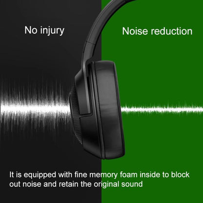 2pcs Insert Replacement Earpads For Razer Kraken Tournament / Edition / Kraken Kitty, Material:Protein Leather and Ice Silk Fabric(Black Green) by bashfashion