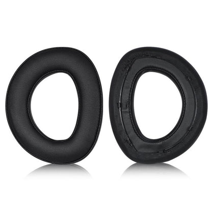 2pcs Snap-on Replacement Earpads For Sennheiser HD700, Material:Protein Leather Stitching(Black) by bashfashion