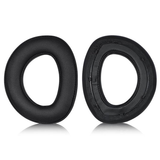 2pcs Snap-on Replacement Earpads For Sennheiser HD700, Material:Protein Leather Stitching(Black) by bashfashion