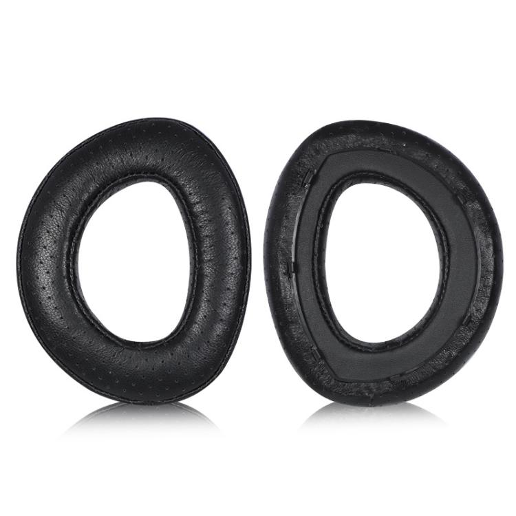 2pcs Snap-on Replacement Earpads For Sennheiser HD700, Material:Lambskin Perforated Stitching(Black) by bashfashion
