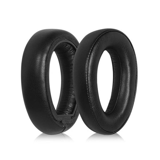 2pcs Snap-on Replacement Earpads For Sennheiser PXC550 / PXC480 / MB660, Material:Thickened Protein Leather(Black) by bashfashion