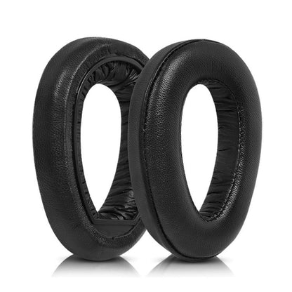 2pcs Snap-on Replacement Earpads For Sennheiser PXC550 / PXC480 / MB660, Material:Lambskin(Black) by bashfashion