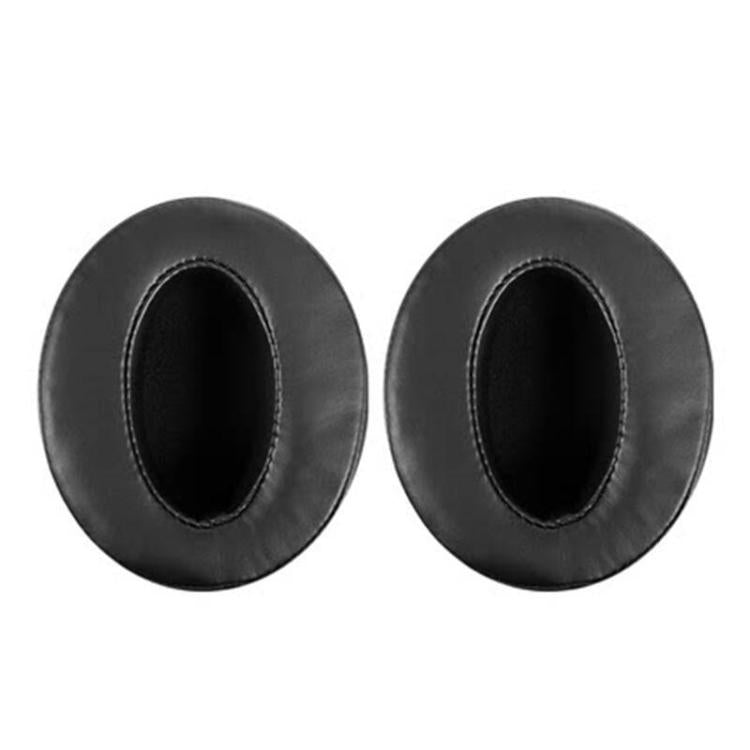 2pcs Insert Replacement Earpads For Sennheiser HD4.30 / HD350BT / HD400s / HD420s / HD458BT / HD300 / HD4.50 / HD4.40BT, Material:Protein Leather Black by bashfashion