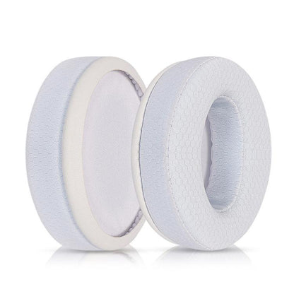 2pcs Insert Replacement Earpads For Sennheiser HD4.30 / HD350BT / HD400s / HD420s / HD458BT / HD300 / HD4.50 / HD4.40BT, Material:Mesh White by bashfashion
