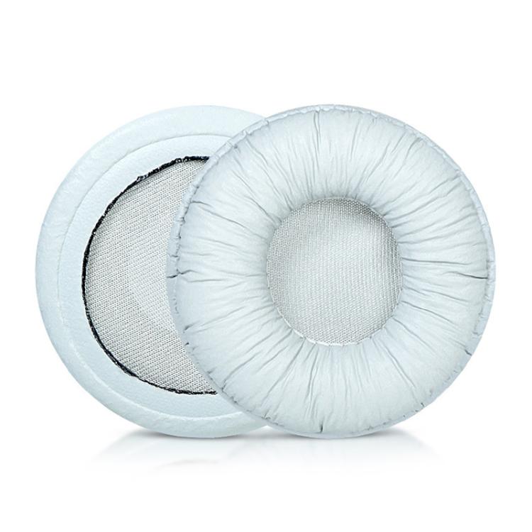 2pcs Insert Replacement Earpads For Sennheiser PX80 / PX100 II / PX200 II, Material:Frog Leather White by bashfashion