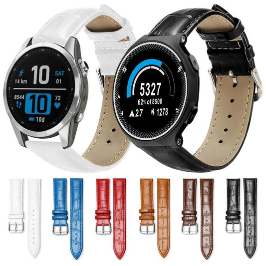 For Samsung Galaxy Watch Ultra / Ultra 2025 22mm xDfind Bamboo Texture Pin Buckle Leather Watch Band(Red) by xDfind