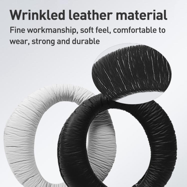 2pcs Frog Skin Earphone Replacement Earpads Pads For Sony MDR-XD150(White) by bashfashion