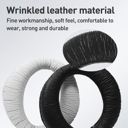 2pcs Frog Skin Earphone Replacement Earpads Pads For Sony MDR-XD150(White) by bashfashion