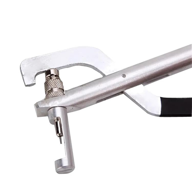 Handheld Metal Watch Band Removal Pliers Watch Pin Remover Watch Repair Tools(Black Silver) by bashfashion