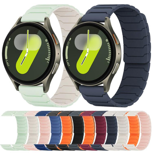 For Samsung Galaxy Watch Ultra / Ultra 2025 xDfind Magnetic Silicone Watch Band(Starlight) by xDfind