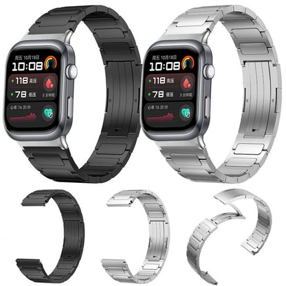 For Huawei Watch D2 xDfind I-Shaped Buckle Stainless Steel Watch Band(Black) by xDfind