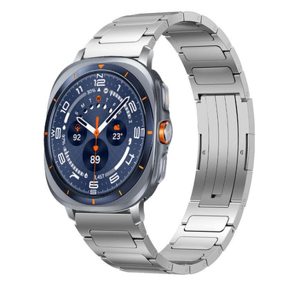 For Samsung Galaxy Watch Ultra/Ultra 2025 xDfind I-Shaped Buckle Stainless Steel Watch Band(Silver) by xDfind