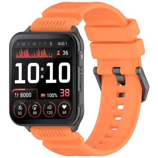 For Garmin Venu X1 xDfind Armor Silicone Watch Band(Orange) by xDfind