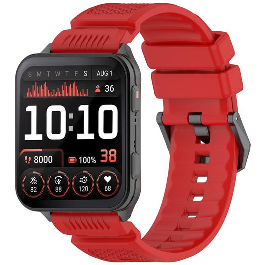 For Garmin Venu X1 xDfind Armor Silicone Watch Band(Red) by xDfind