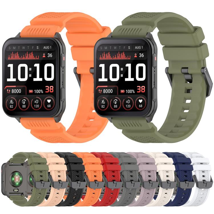For Garmin Venu X1 xDfind Armor Silicone Watch Band(Jungle Green) by xDfind