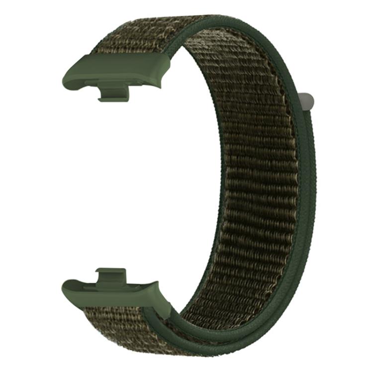 For Xiaomi Band 9 Pro/8 Pro/Redmi Watch 6/5/4 xDfind Nylon Hook and Loop Fastener Watch Band(Army Green) by xDfind