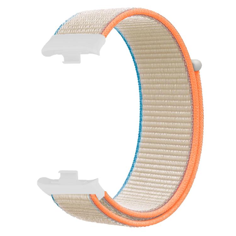 For Xiaomi Band 9 Pro/8 Pro/Redmi Watch 6/5/4 xDfind Nylon Hook and Loop Fastener Watch Band(Milk White) by xDfind