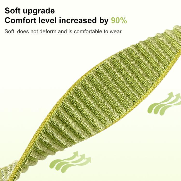 For Xiaomi Band 9 Pro/8 Pro/Redmi Watch 6/5/4 xDfind Woven Nylon Hook And Loop Fastener Watch Band(Orange) by xDfind