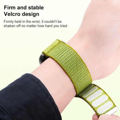 For Xiaomi Band 9 Pro/8 Pro/Redmi Watch 6/5/4 xDfind Woven Nylon Hook And Loop Fastener Watch Band(Purple) by xDfind