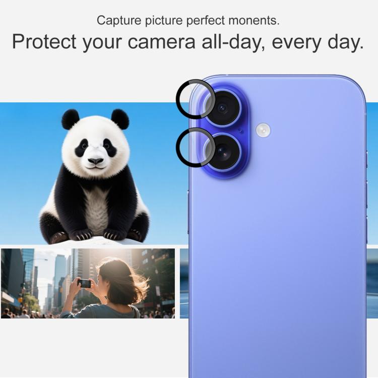 For iPhone 17 imak Glass Rear Camera Lens Film Phone Case Exclusive, Self-positioning Version by imak