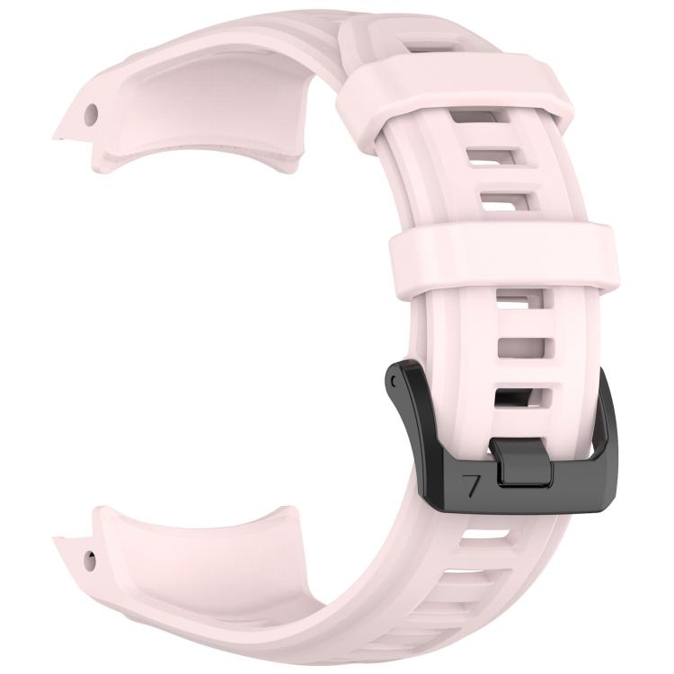 For Garmin Instinct 3 AMOLED 45mm / Solar 45mm xDfind Quick-release Silicone Watch Band(Light Pink) by xDfind