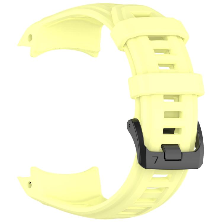 For Garmin Instinct 3 AMOLED 50mm / Solar 50mm xDfind Quick-release Silicone Watch Band(Yellow) by xDfind
