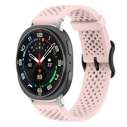 For Samsung Galaxy Watch8 / 8 Classic xDfind Breathable Silicone Watch Band(Pink) by xDfind