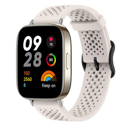 For Redmi Watch 3 xDfind Breathable Silicone Watch Band(Starlight) by xDfind