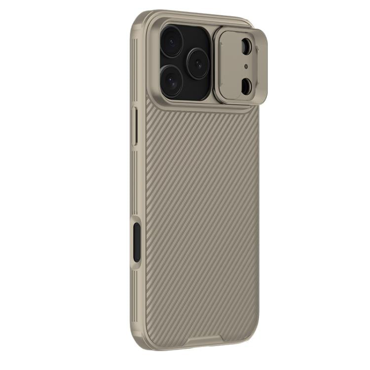 For iPhone 17 Pro Max NILLKIN CamShield Pro PC Phone Case(Gold) by NILLKIN