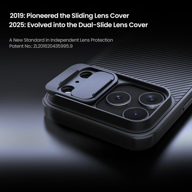 For iPhone 17 Pro Max NILLKIN CamShield Pro PC Phone Case(Grey) by NILLKIN